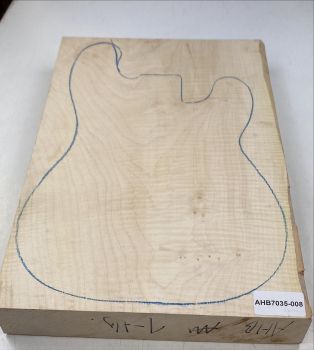 Body Sycamore, 1-pc.flamed, Unique Piece #008